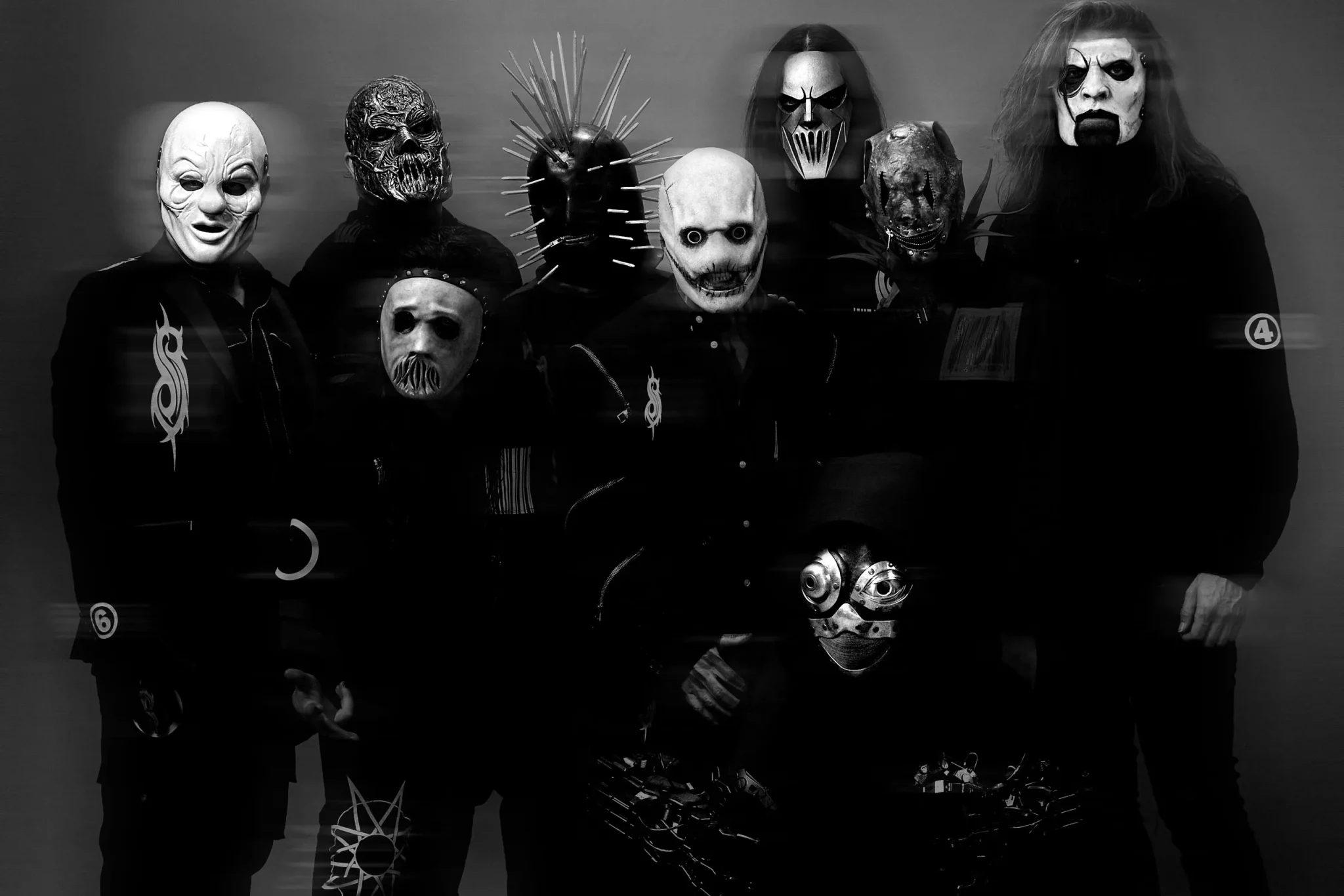 Участники Slipknot без масок | Пикабу